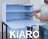 COMPASSO KIARO - Swivel operative cabinet 
