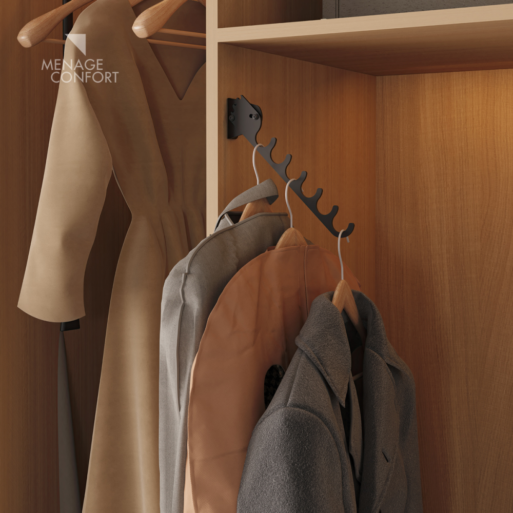 Imagem para a categoria Linha Chic - Suporte abatível para cabides